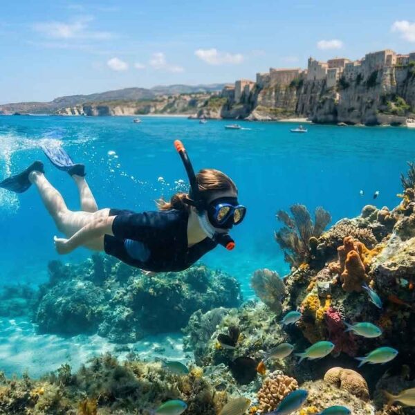 Snorkeling a Tropea — fondali Costa degli Dei